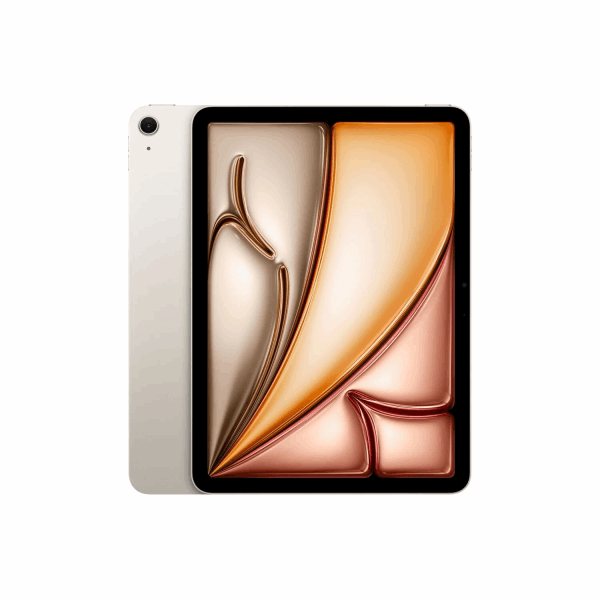 Apple Պլանշետներ iPad Air M2 (2024) Wi-Fi + Cellular/128GB / Starlight