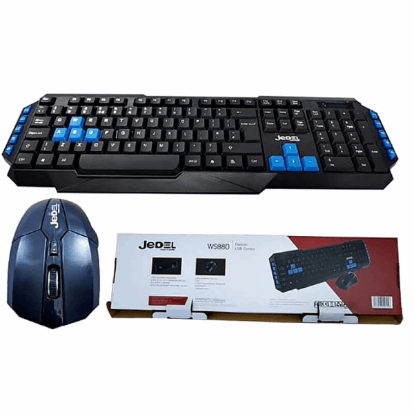 No Brand Mouse and keyboard Մկնիկ+ստեղնաշար JEDEL-VS880