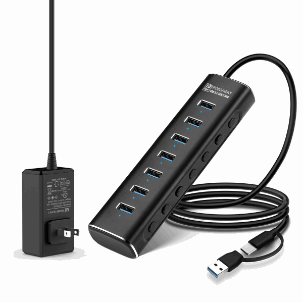 MRM power USB մալուխներ USB hub h4001A